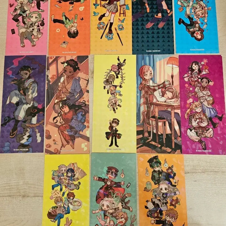 [BUNJANG] Toilet-Bound Hanako-kun Bookmark Set / 지박소년 하나코군 책갈피 세트