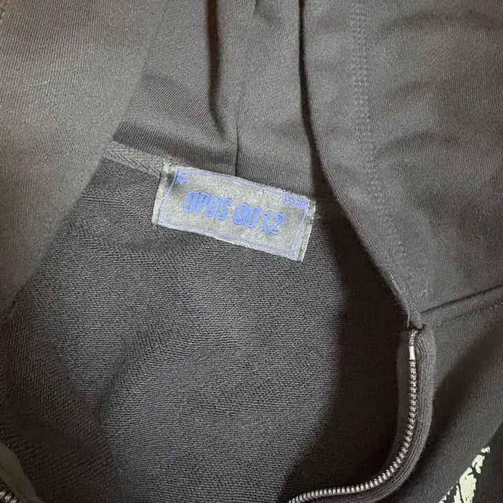 [BUNJANG] Opus 0012 Breed-Black Hood-Zip Black Hoodie / 오퍼스0012 후드집업