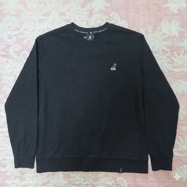 [SOLD OUT] 캉골 미니로고 블랙 맨투맨 M (95) 남녀공용 가능