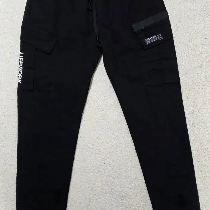 [BUNJANG] Life Work Black Cargo Pants (L) / 라이프워크카고바지(L)