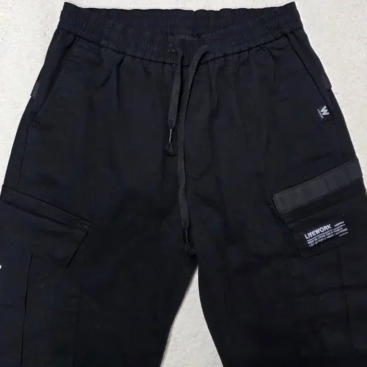 [BUNJANG] Life Work Black Cargo Pants (L) / 라이프워크카고바지(L)