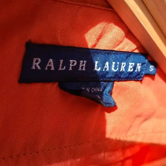[BUNJANG] Ralph Lauren Silk Linen Safari Jacket Light Orange Men&