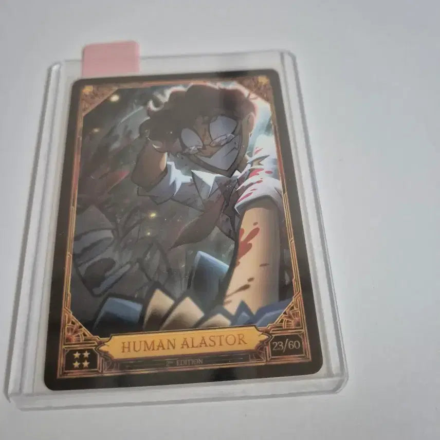 [BUNJANG] Hazbin Hotel Alastor Trading Card Non-Foil / 해즈빈 트레이딩카드 휴먼 알래스터 논포일