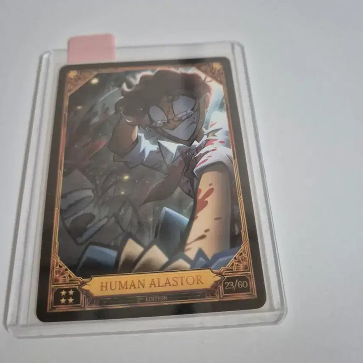 [BUNJANG] Hazbin Hotel Alastor Trading Card Non-Foil / 해즈빈 트레이딩카드 휴먼 알래스터 논포일
