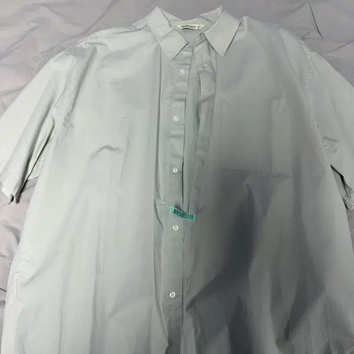 [BUNJANG] Blank Room Short Sleeve Shirt Shell Gray / (105-110) 블랭크룸 반팔셔츠 쉘그레이