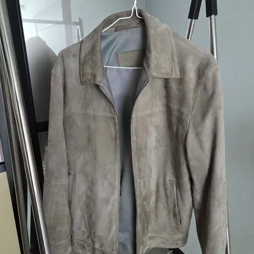 [BUNJANG] Maestro Genuine Lambskin Suede Jacket 100 / 마에스트로 천연 양가죽 스웨이드 100 자켓 싸게 팝니다.