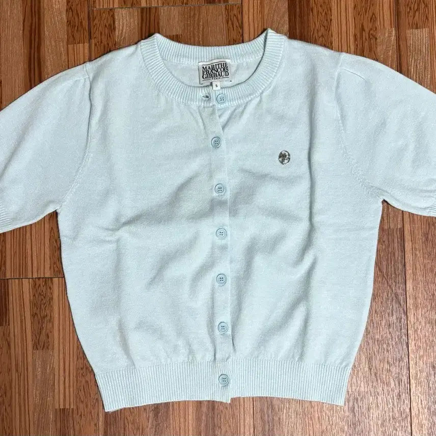 [BUNJANG] Marithe Francois Girbaud Knit Cardigan Light Blue S / [마리떼 프랑소와 저버] 니트 가디건_라이트 블루 (S)