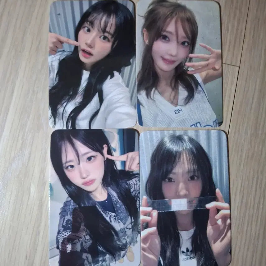 [BUNJANG] ChoDan Magenta Hina Siyeon POB Photocard Set / qwer 쵸단 마젠타 히나 시연 미공포 포카