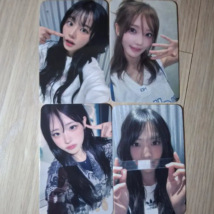 [BUNJANG] ChoDan Magenta Hina Siyeon POB Photocard Set / qwer 쵸단 마젠타 히나 시연 미공포 포카