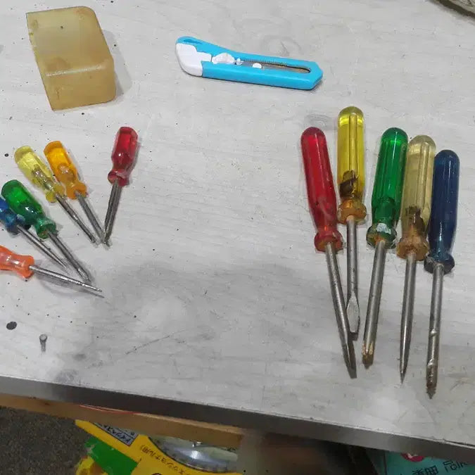 [BUNJANG] Used Precision Screwdriver Set and Assorted Tools Bundle / 중고 일제 미세 드라이버 세트 외 일괄