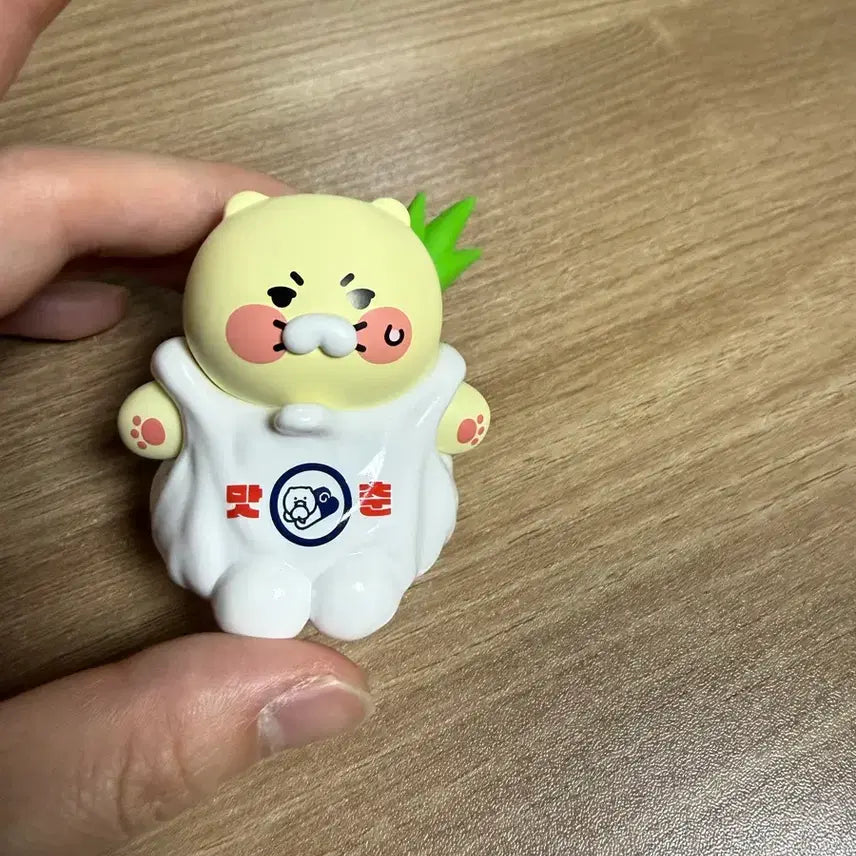 [BUNJANG] Kakao Friends Chunsik "Mat Sam Chun" Green Onion Figure / 맛삼춘 대파 춘식이 피규어