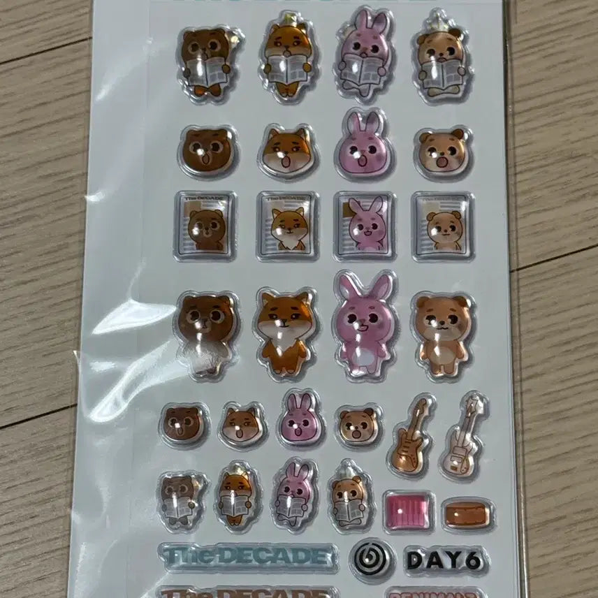 [BUNJANG] Day6 Japan MD Sticker / 데이식스 일본 엠디 스티커