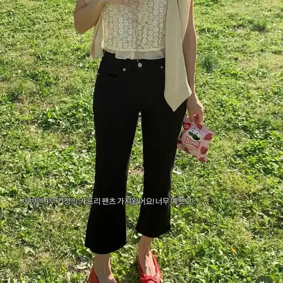 [BUNJANG] SURE Flower Chiffon Camisole Bustier / 슈어 플라워 쉬폰 나시 뷔스티에