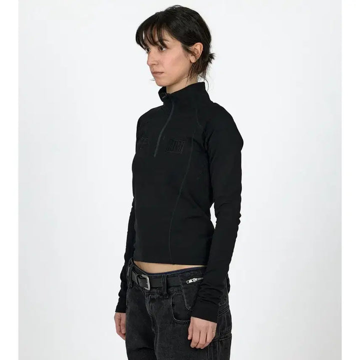 [BUNJANG] Plastic Product Soft-Shell Half Zip Woman Size S / 플라스틱프로덕트 MPa SOFT-SHELL HALF ZIP WOM