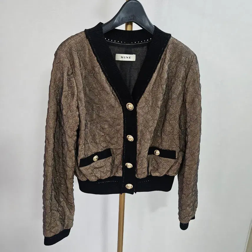 [BUNJANG] Mine Cardigan Brown / 2023 마인 가디건