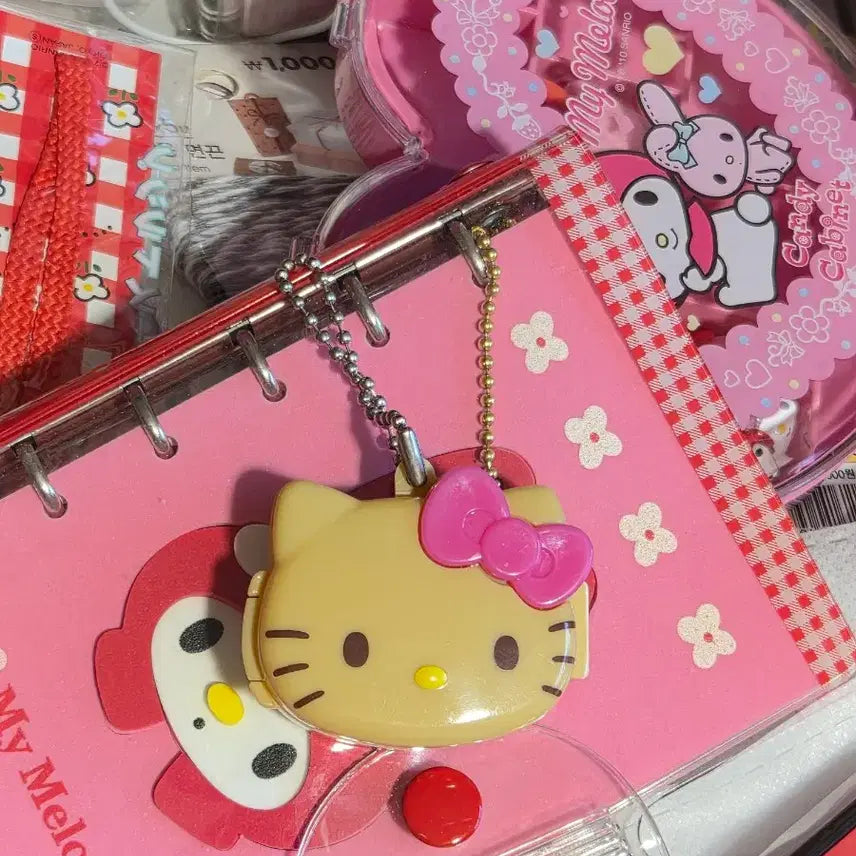 [BUNJANG] Classic Kitty "Transport Card" Keychain + Case / 고전키티 교통카드 키링+케이스