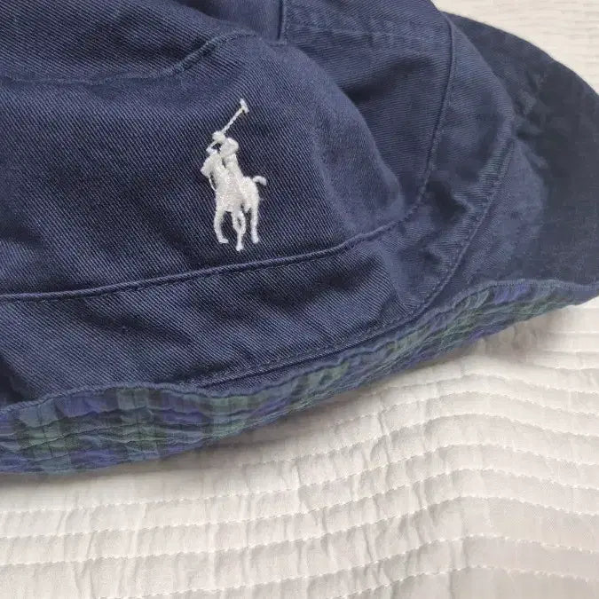 [BUNJANG] Polo Ralph Lauren Navy Bucket Hat / 폴로 랄프로렌 네이비 버킷햇