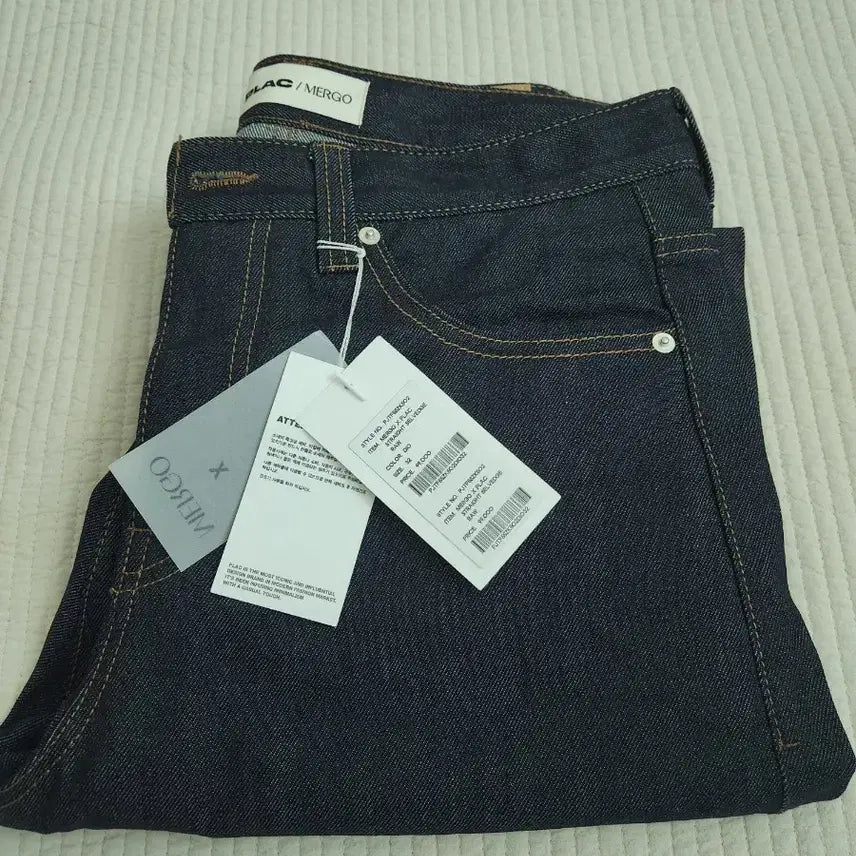 [BUNJANG] PLAK K50 Selvedge Straight Jeans Size 32 / 플랙 메르고 K50 셀비지 스트레이트 진 32사이즈