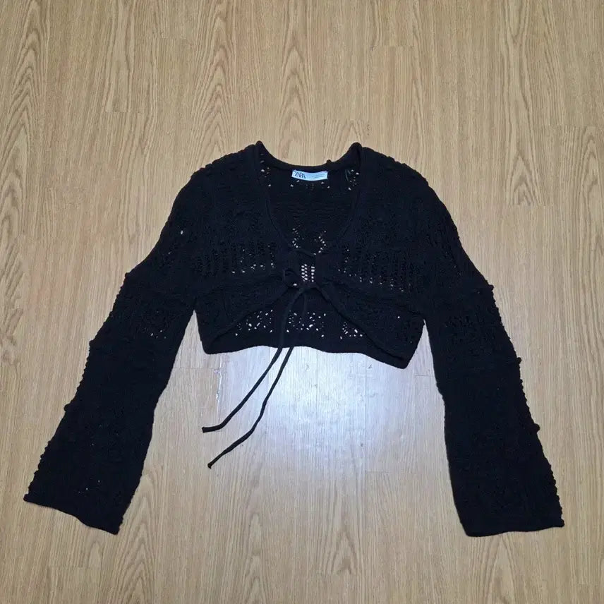 [BUNJANG] Zara Knit Cropped Cardigan - Size S / 여성 자라 니트 크롭 가디건 S