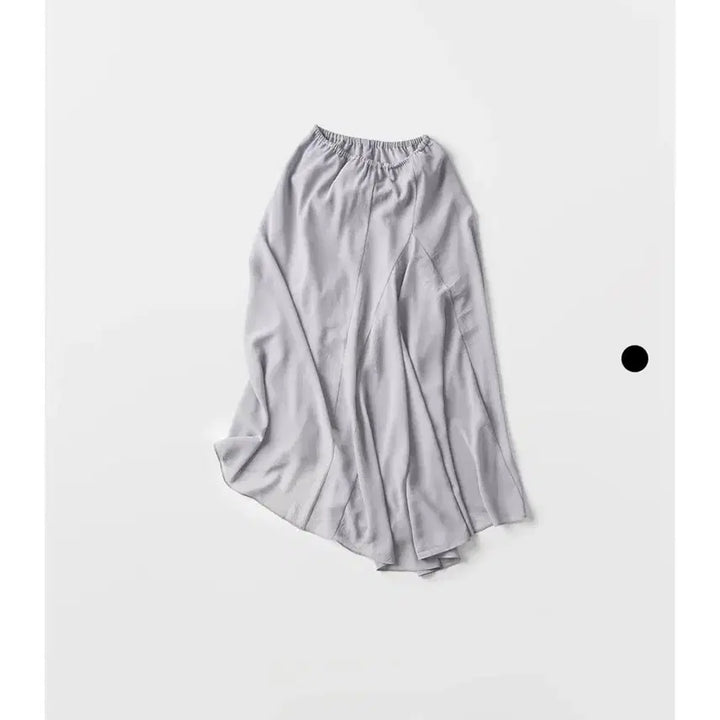 [BUNJANG] Verso Asymmetric Sheer Skirt Ash Grey Small / 베르소 어시메트릭 시어스커트 애쉬그레이 스몰