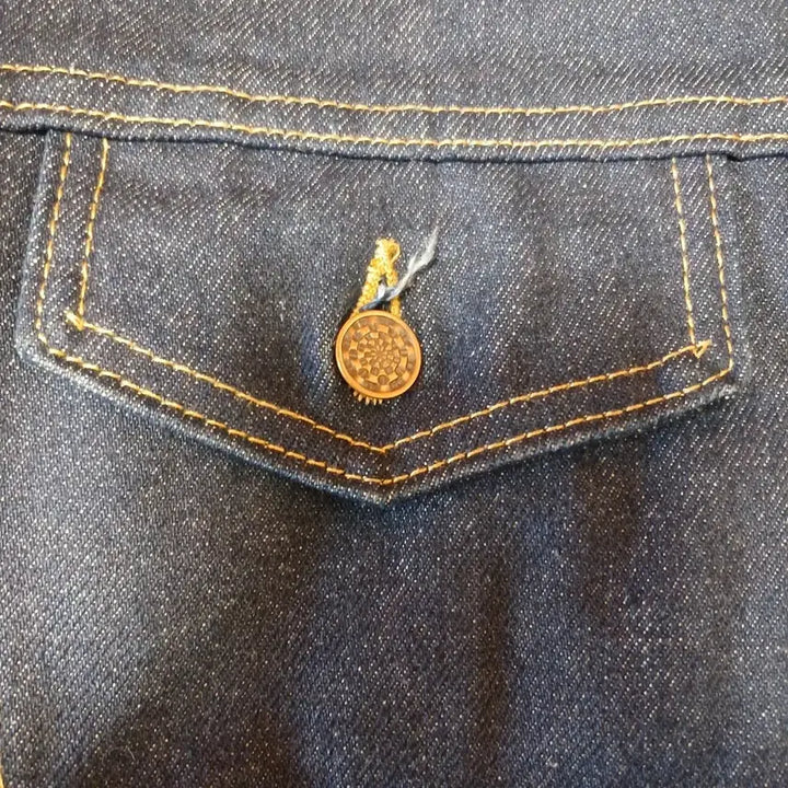 [BUNJANG] Big Mac "Big Mac" Boa Lined Denim Trucker Jacket (Made in USA) / 빅맥 BIG MAC 보아 데님 자켓 Made in U.S.A.