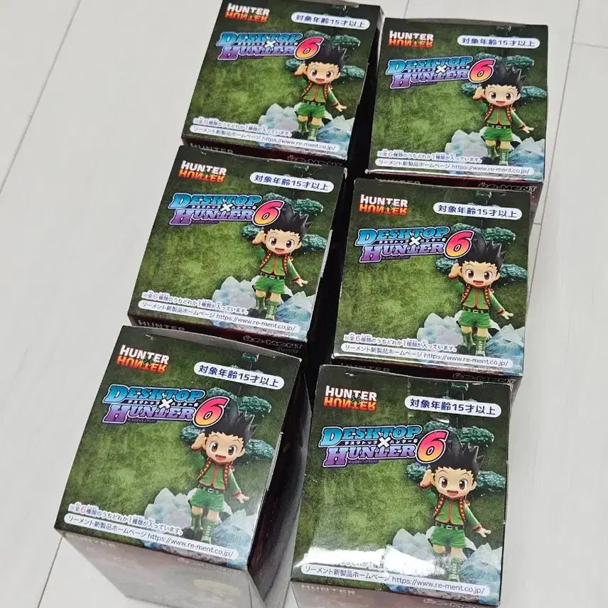 [BUNJANG] Hunter x Hunter Desktop Figures Set / 헌터헌터 데스크탑피규어6 풀박