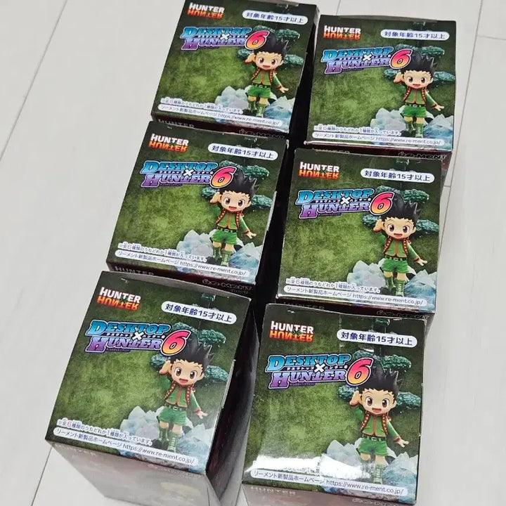 [BUNJANG] Hunter x Hunter Desktop Figures Set / 헌터헌터 데스크탑피규어6 풀박