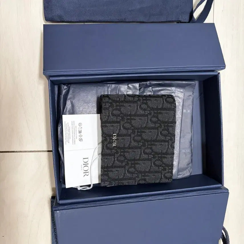 [BUNJANG] Dior Oblique Card Holder Full Set / 디올 오블리크 카드지갑 풀세트