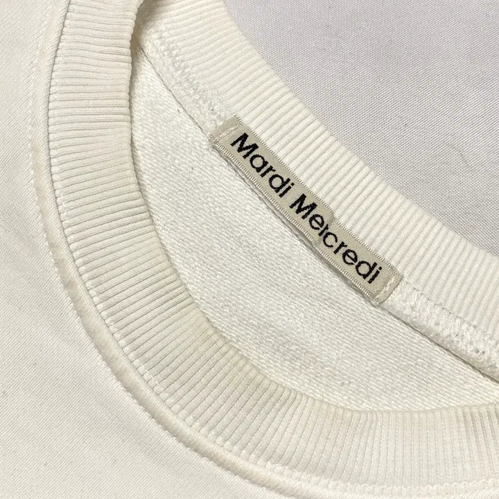 [BUNJANG] Mardi Mercredi Sweatshirt (Free Size) / 1232. 마르디 맨투맨 (F)