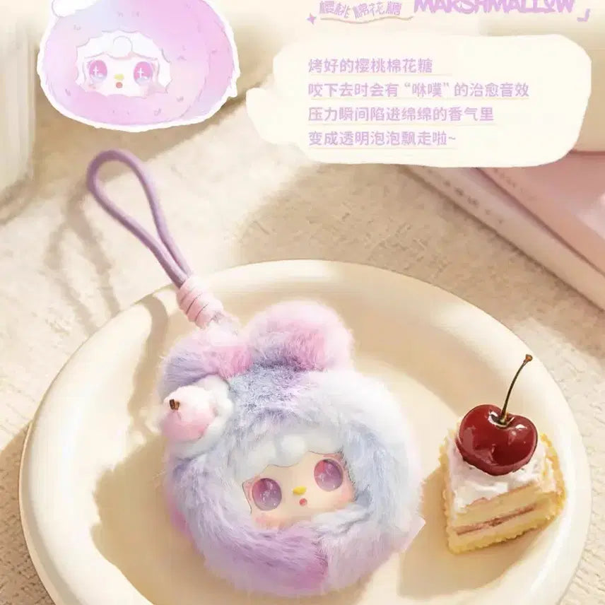 [BUNJANG] Yuki Mirror Comb Chic / Cherry Marshmallow / 유키 거울빗 시크 / 체리 마시멜로우