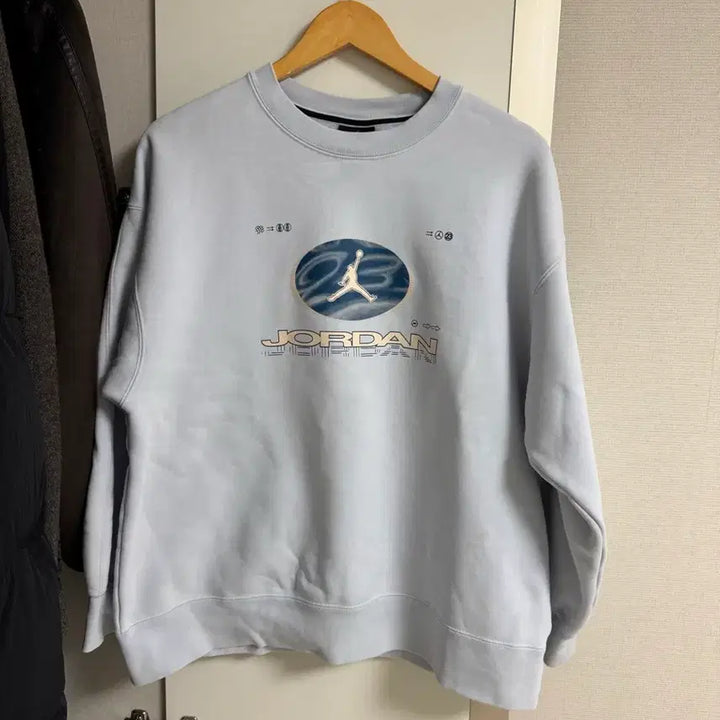 [BUNJANG] Nike Jordan Brushed Sweatshirt / 한국 미판매 나이키 조던 기모 맨투맨