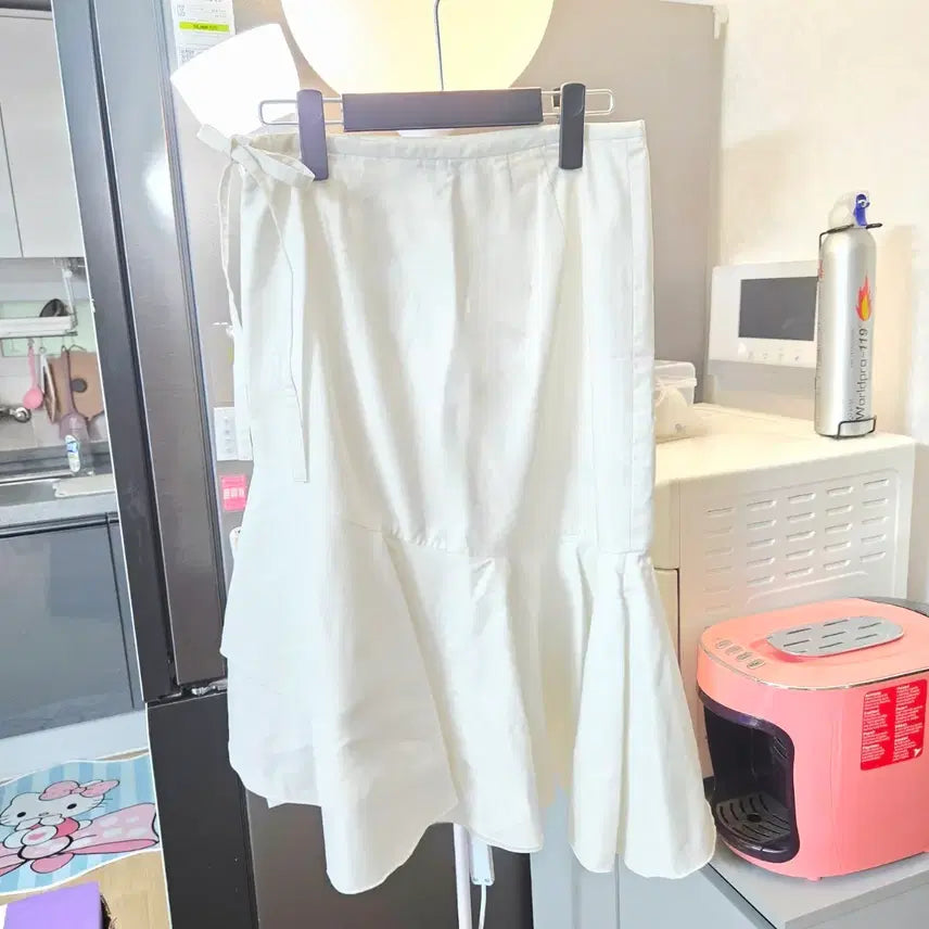 [BUNJANG] Lucky Chouette Frill Skirt / 럭키슈에뜨 프릴 스커트