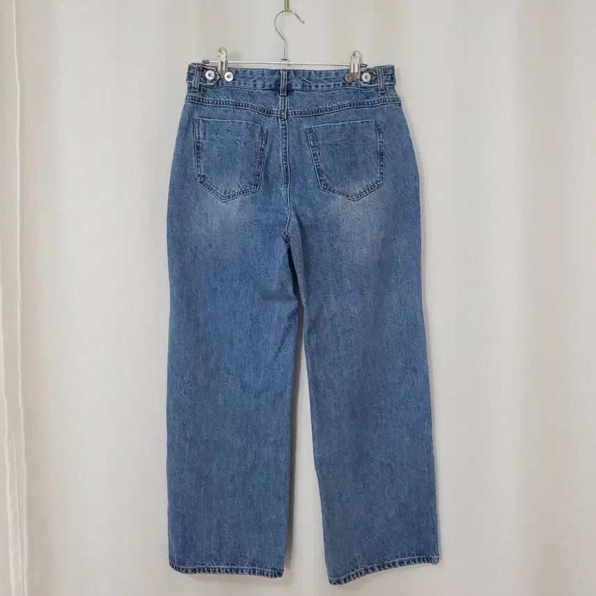[BUNJANG] Judy Juicy Semi-Wide Fit Washed Denim Jeans Size 28 / 쥬시쥬디 데님28