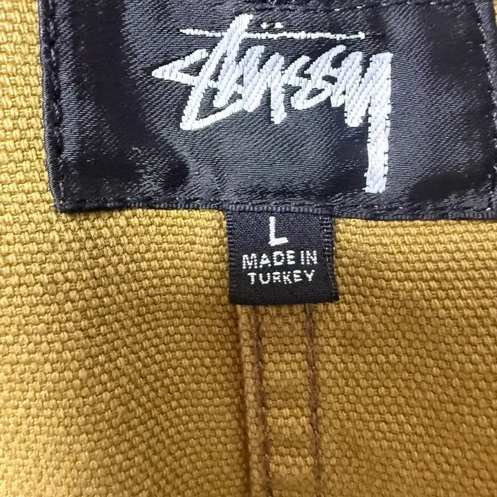 [BUNJANG] Stussy Floral Dye Work Jacket Brown / 스투시 플로랄 다이 워크 자켓 브라운