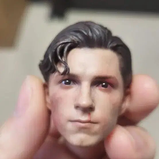 [BUNJANG] Hot Toys Tom Holland Battle Damage Custom Figure / 핫토이. 톰홀랜드 헤드  배틀데미지
