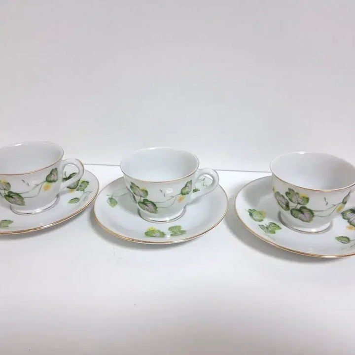 [BUNJANG] Mil-Yang Ceramic Coffee Cup Set (6pcs) / 희귀템.밀양도자기 커피잔세트 6p