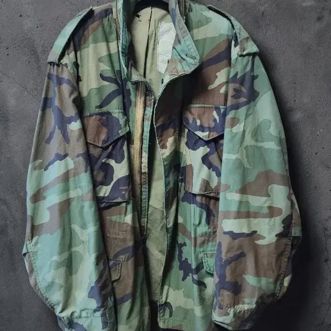 [BUNJANG] US Military M-65 Woodland Field Jacket / 미군 M-65 우드랜드 필드자켓