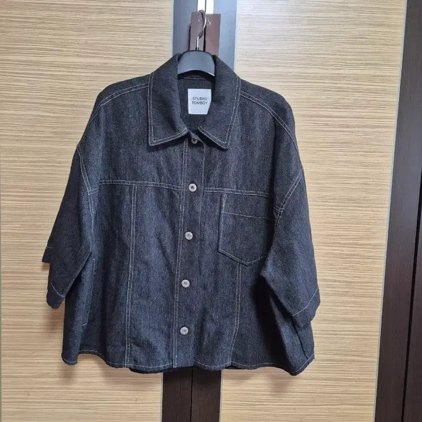 [BUNJANG] Studio Tomboy Loose Fit Denim Jacket / 스튜디오 톰보이 루즈핏 데님 자켓(프리)
