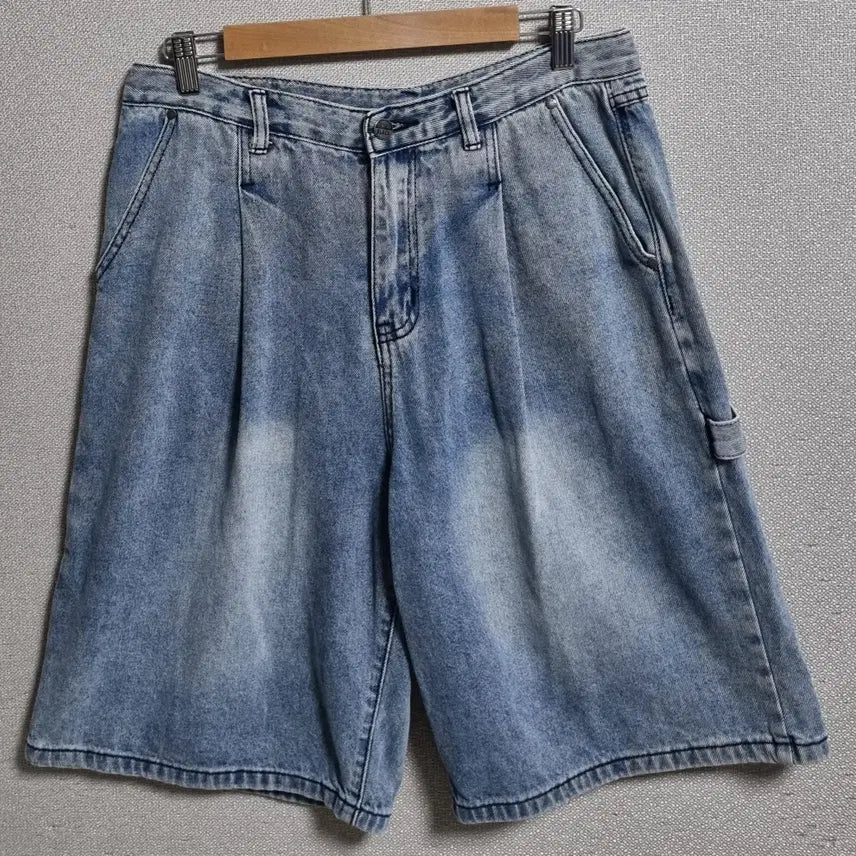 [BUNJANG] DIMITRIBLACK Wide Denim Shorts / 29) 디미트리블랙 와이드 데님 반바지