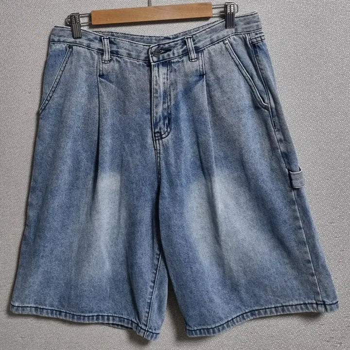 [BUNJANG] DIMITRIBLACK Wide Denim Shorts / 29) 디미트리블랙 와이드 데님 반바지