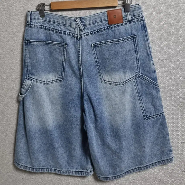 [BUNJANG] DIMITRIBLACK Wide Denim Shorts / 29) 디미트리블랙 와이드 데님 반바지