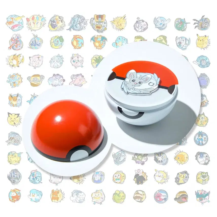[BUNJANG] Pokemon 30th Anniversary Random Badge Set 2 (Anorith) / [포켓몬 30주년 성수] 포켓몬 스토어 랜덤 뱃지 100 2탄(암나이트)