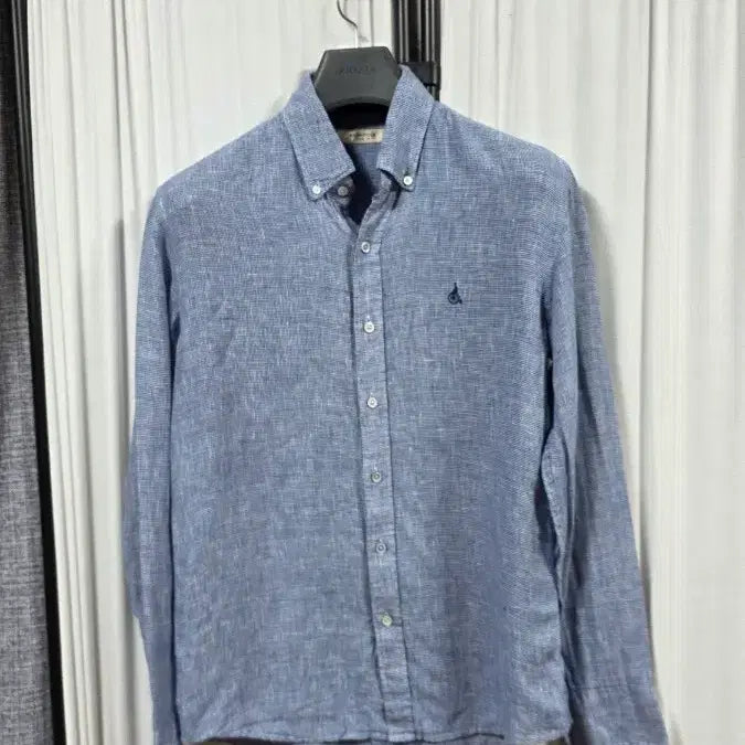 [BUNJANG] Beanpole Linen Blend Shirt (Size 95) / 빈폴린넨혼방셔츠(95)