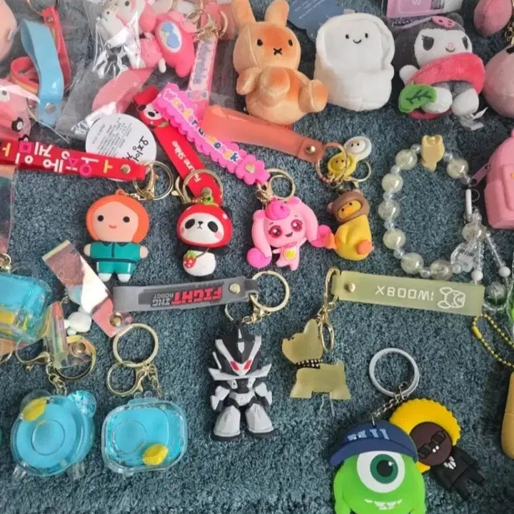 [BUNJANG] Collection of Character Keychains / 인형/캐릭터 키링 모음 (다수)