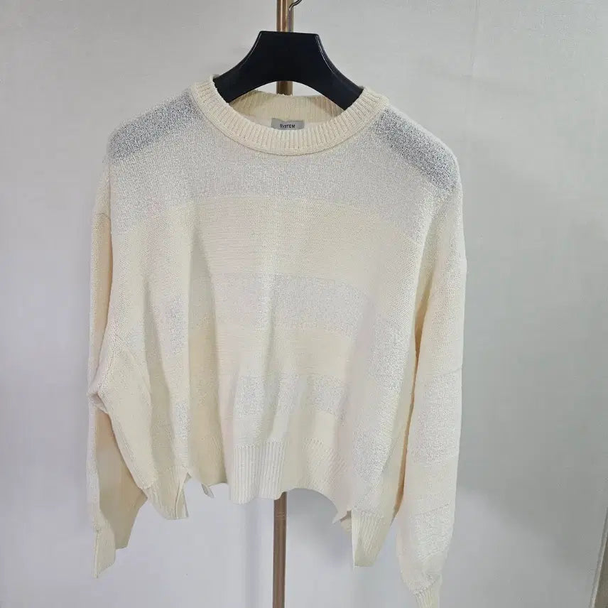 [BUNJANG] System Knit 55 Cream Knitwear / 2022 시스템 니트
