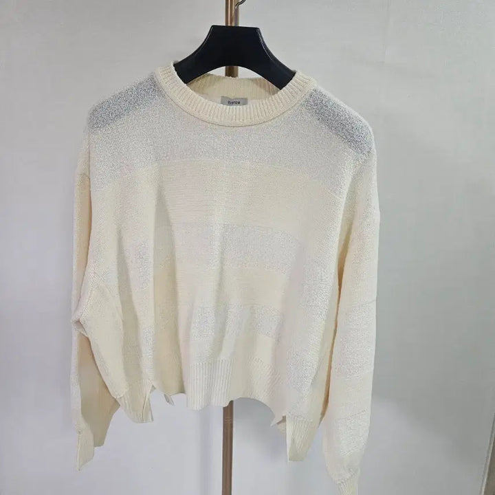 [BUNJANG] System Knit 55 Cream Knitwear / 2022 시스템 니트