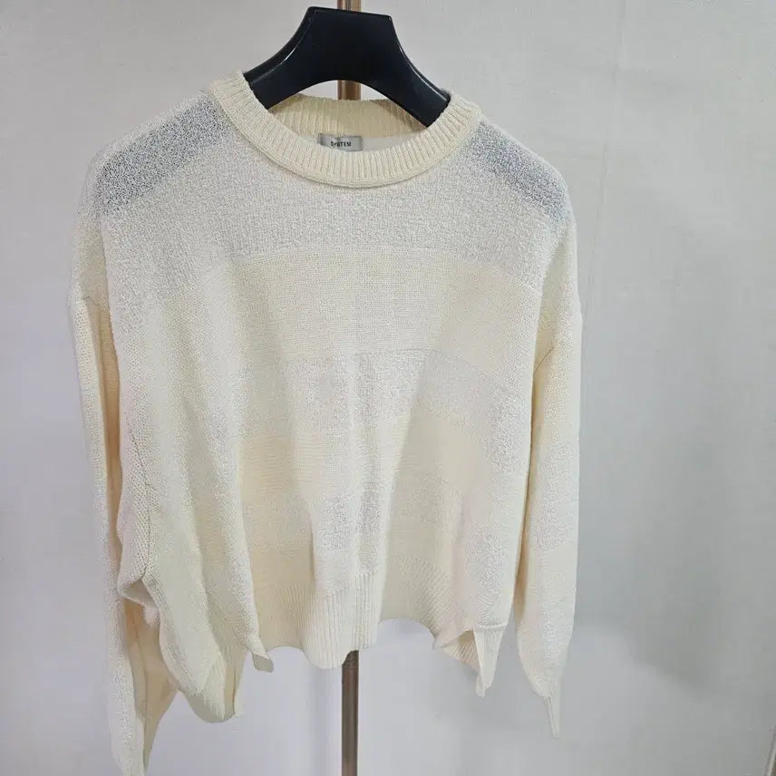 [BUNJANG] System Knit 55 Cream Knitwear / 2022 시스템 니트