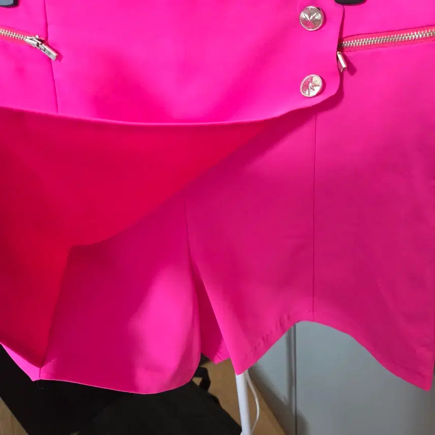 [BUNJANG] Pink Skirt Pants / 핑크 치마바지