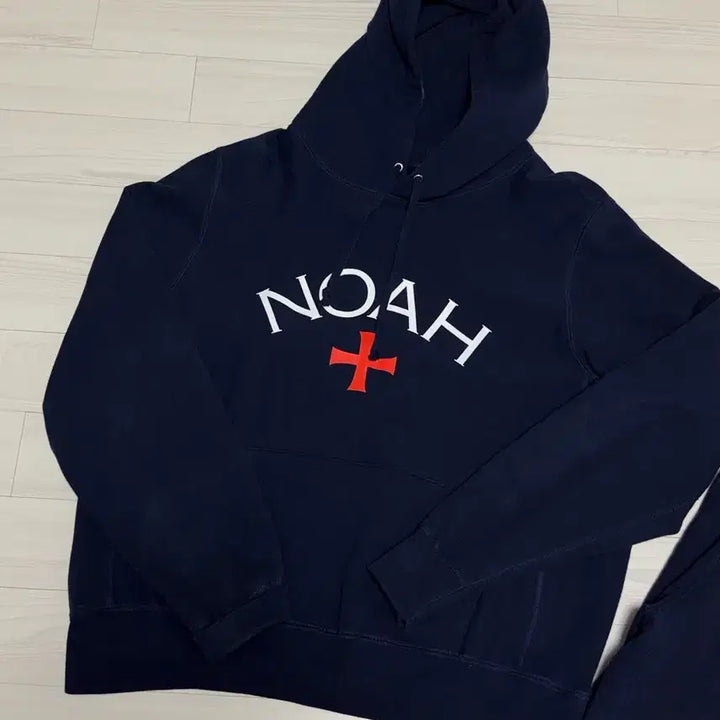 [BUNJANG] NOAH Core Logo Hoodie Navy XL / NOAH 노아 코어 로고 후디 네이비 XL