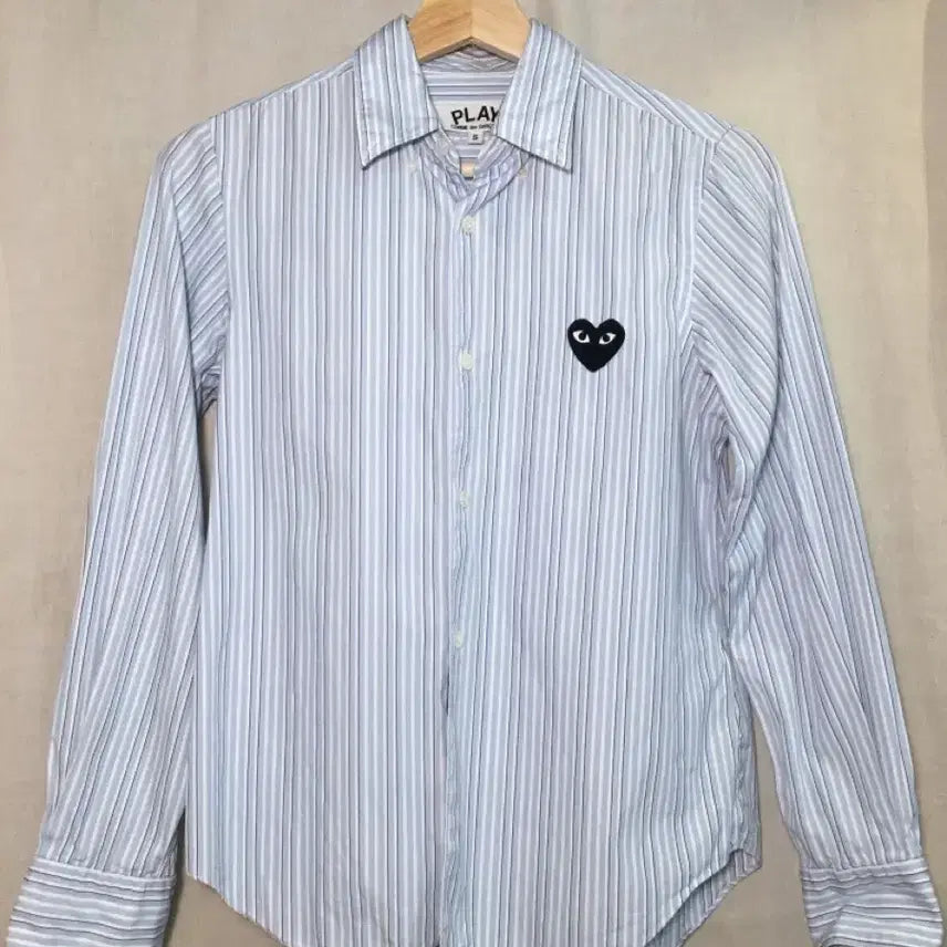 [BUNJANG] Comme des Garçons Sky Blue Stripe Women&
